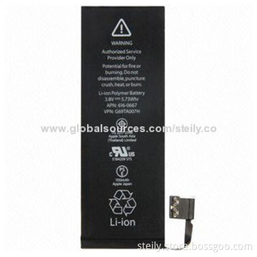 High Quality 1,510mAh Replacement Li-ion Polymer Battery for iPhone 5C, with Quality GuaranteeNew